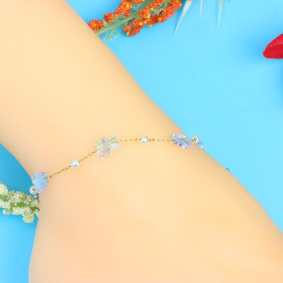 Elegant Handmade Anklet – Perfect for Women & Girls | Ideal Gift Option, DYC1517 - Picture 4 of 10